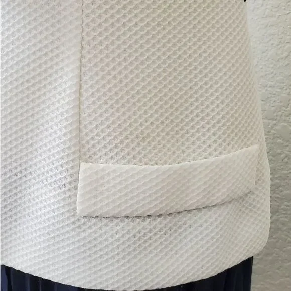 R&K Originals Vintage 2-Piece Sleeveless Dress or Uniform Set w/ Belt - Picture 15 of 16